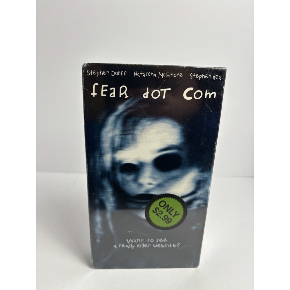 Fear Dot Com (VHS, 2002) Sealed